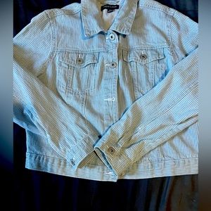 Crop Top Jean Jacket